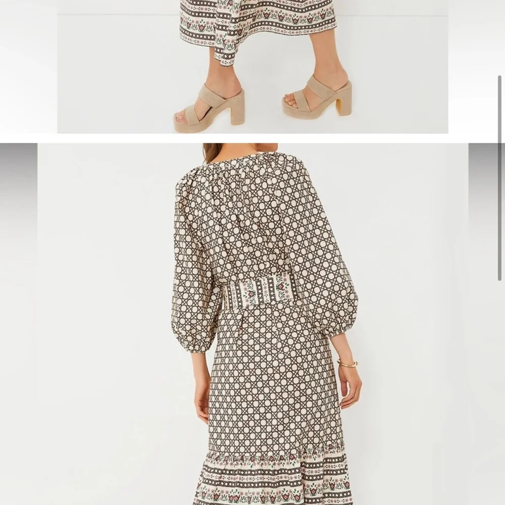 Tuckernuck dress midi geometric - Picture 2 of 3
